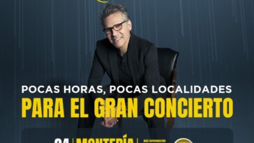 Vuelve Jesús Adrián Romero a Montería con el tour de la esperanza 2022
