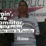 ‘Memín’, exjefe paramilitar, aceptó 167 hechos criminales ante la Fiscalía