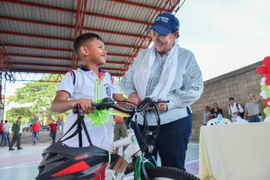 1.760 nuevas bicicletas fueron entregadas a estudiantes en Bosconia y El Copey, Cesar