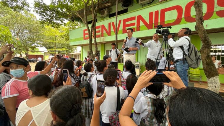 Alcalde: “Construimos una solución definitiva para la Institución Educativa de Aguas Negras”