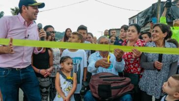 Alcalde de Manizales inauguró la vía Guri Guri en la Ciudadela del Norte