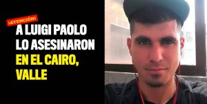 A Luigi Paolo lo asesinaron este fin de semana en El Cairo, Valle