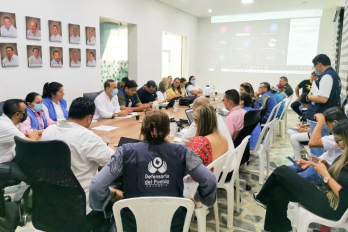 Defensoría participó en Comité Territorial de Justicia Transicional en Arauca