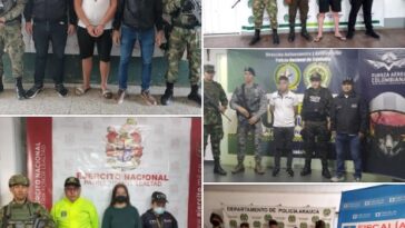 Ejército captura a cinco miembros del GAOr-E10 Martin Villa en diferentes partes del país