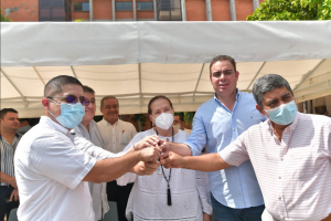 El Hospital Rosario Pumarejo recibió dos nuevas ambulancias