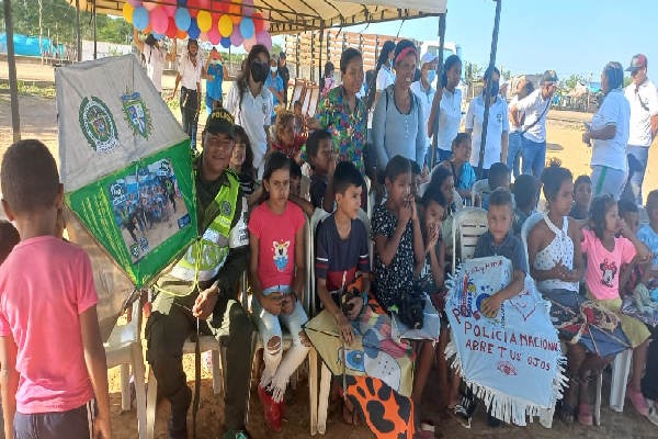 En Riohacha, celebraron el ‘Festival de Cometas por la Niñez y la Adolescencia’