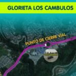 Este lunes 12 de septiembre comenzará un cierre vial en Los Cámbulos
