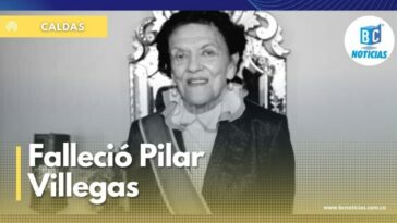 Falleció la exgobernadora de Caldas, Pilar Villegas de Hoyos