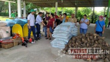 Familias víctimas vulnerables de Saravena recibieron insumos agropecuarios