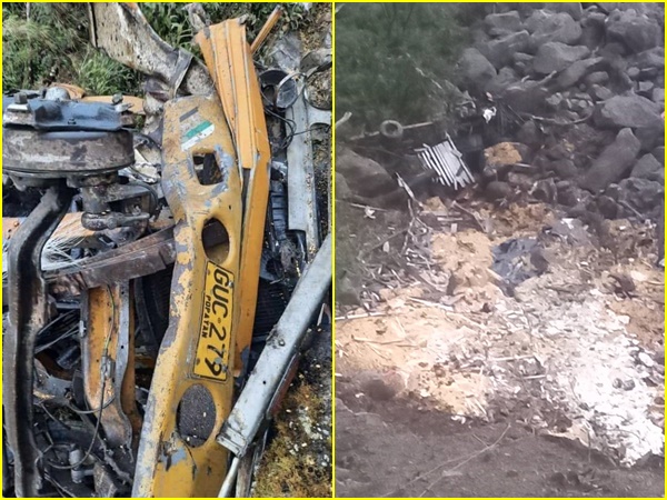 Fatal accidente en Cauca: camión que iba con tres ocupante se salió de la vía y todos murieron