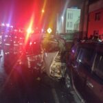 Fatal siniestro vial en Ipiales por choque de dos carros que dejó dos muertos