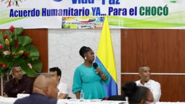 Francia Márquez visitó Chocó: “Nos la vamos a jugar por la educación de la juventud”