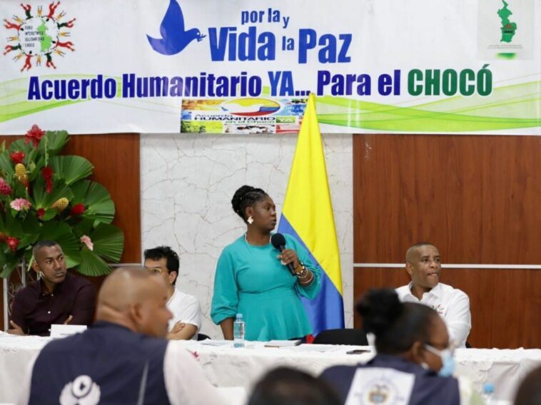 Francia Márquez visitó Chocó: “Nos la vamos a jugar por la educación de la juventud”