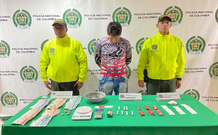 Fue capturado un hombre por tráfico de estupefacientes