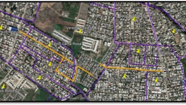 Los seis tramos de vías que pavimentarán en la Comuna 4