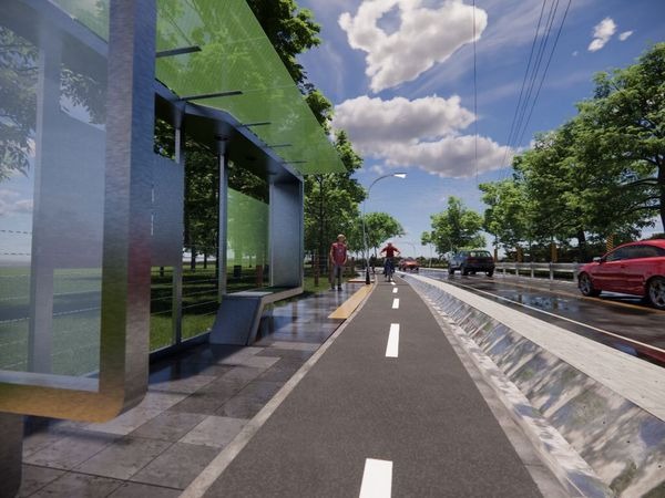 Varias ciclo ruta construirá el municipio de Hatonuevo, al igual que andenes peatonales y mobiliarios.