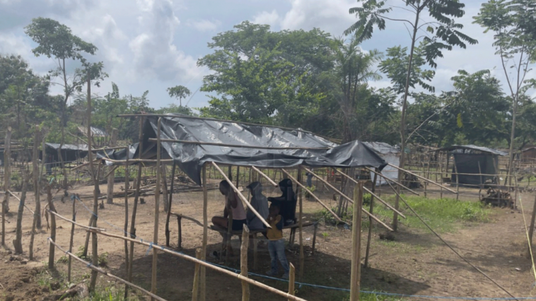 Por inundaciones invadieron predios en Lorica y ahora les exigen desalojo