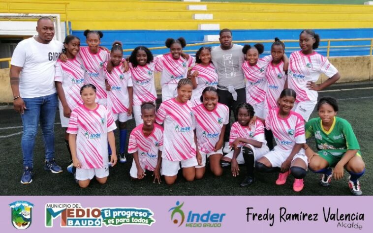 Por la segunda vez las niñas de la categoría (A) de fútbol femenino de la I.E. “Nuestra señora del Carmen de Puerto Meluk” representaran al Chocó, en el Zonal Regional en Palmira – Valle.