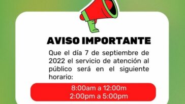 Se modifica el horario de atención al público en el Instituto de Tránsito del Departamento de Arauca