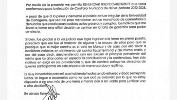 Se radicó ponencia positiva para los $40 mil millones de pesos