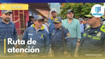 Trazan ruta de atención de emergencia en Supía