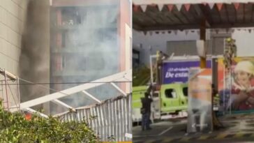 Videos: Reportan incendio estructural en la bomba los almendros ubicada en la 33