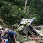 Volqueta rodó a un abismo de más de 130 metros en zona rural de Recetor