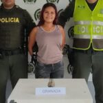 ‘La capturada sonriente’ posó para la foto en Soledad, la policía le encontró una granada y tiene antecedentes