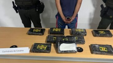 10 Kilos De Clorhidrato De Cocaína Fueron Incautados En La Vía Que De Sardinata Conduce A La Ciudad De Cúcuta