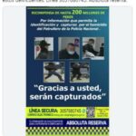 200 millones por responsables de asesinato de policia en Bogota