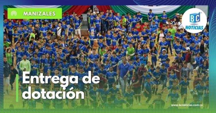 Alcaldía entregó 800 uniformes de competencia a semilleros deportivos de Manizales