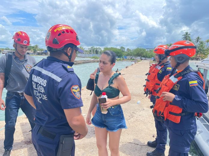 Armada brindó asistencia a tres personas en emergencia en el Mar Caribe