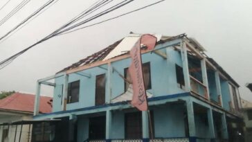 Balance de afectaciones en San Andrés tras el Huracán Julia