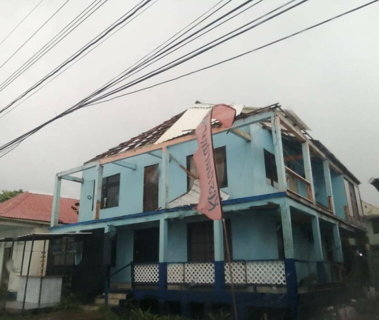 Balance de afectaciones en San Andrés tras el Huracán Julia