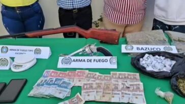 Cae peligrosa banda delincuencial dedicada a la venta de estupefacientes en Garzón