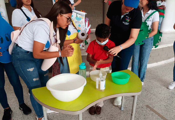 Campaña “Manos Limpias, Salvan Vidas” se toma colegios de Valledupar