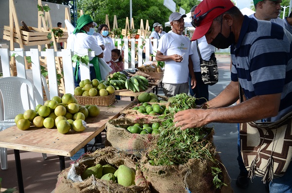 Campesinos de Santa Ana  asisten por primera vez a  feria agrícola