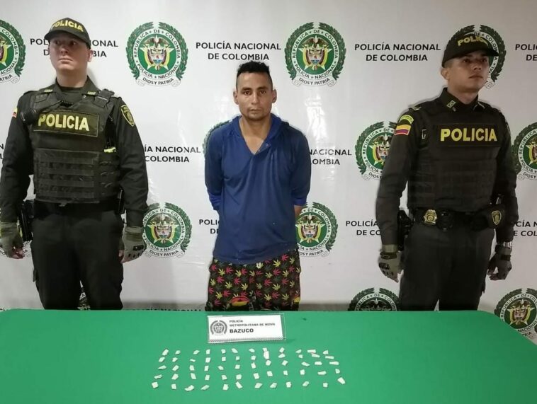 Captura de reconocido delincuente por el delito de tráfico de estupefacientes