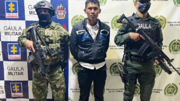 Capturado presunto cobrador de extorsiones de la estructura Dagoberto Ramos