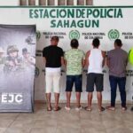 Capturaron a cuatro presuntos miembros del Clan del Golfo en Sahagún