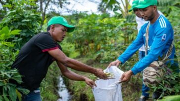 Con apoyo de Promigas, 224 familias campesinas han cosechado más de 62 toneladas de alimentos en Bolívar, Córdoba y Sucre