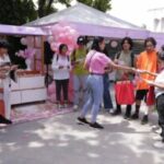 Con la tradicional galleta punto rosa, Gobernación del Atlántico promueve el autoexamen para prevenir el cáncer de mama