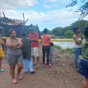 Creciente se llevó ocho casas en la margen derecha del río Guatapurí