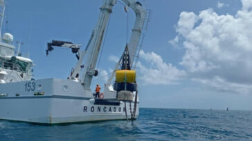 DIMAR realiza mantenimiento a ayudas de navegación en San Andrés