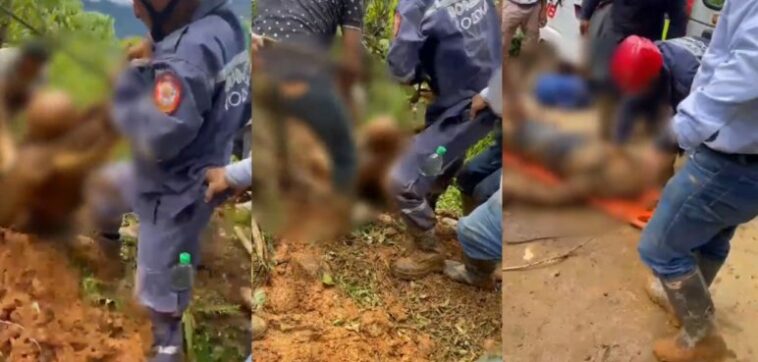 Deslizamiento de tierra deja un motociclista muerto en la antigua vía Cali – Buenaventura