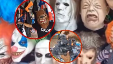 Disfraces, máscaras, complementos: temporada de Halloween en Cali, "el otro diciembre" para la economía local