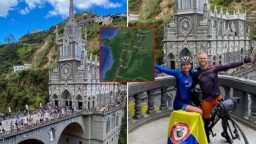 Dominic Wolf, el youtuber 'alemán colombiano' enamorado de Nariño: estuvo en Las Lajas y recorre la región en bicicleta