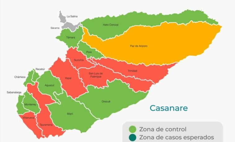 Durante la última semana, se registraron 28 nuevos casos de dengue en Casanare