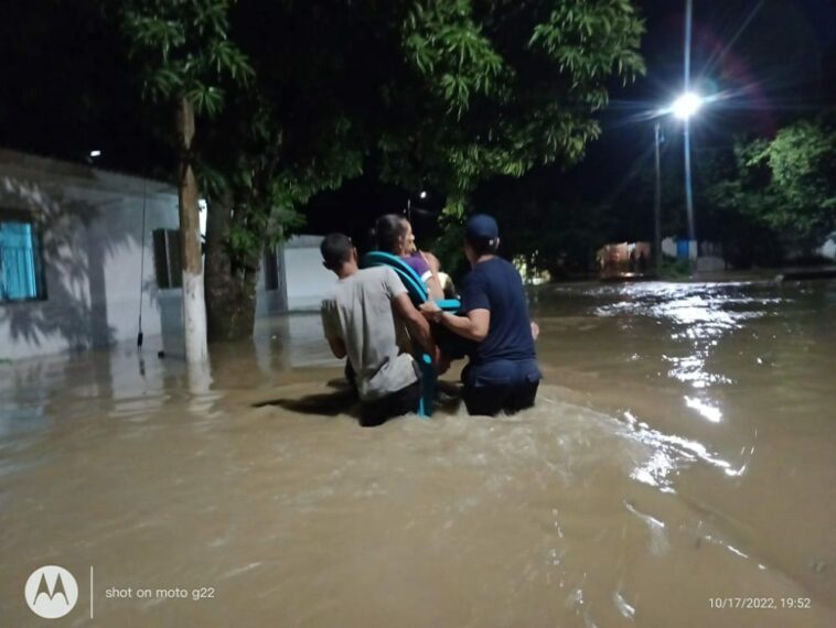 Emergencia en Fundación por el desbordamiento del río