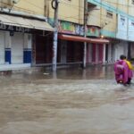 Desbordamientos en La Guajira tras el paso de la onda tropical.